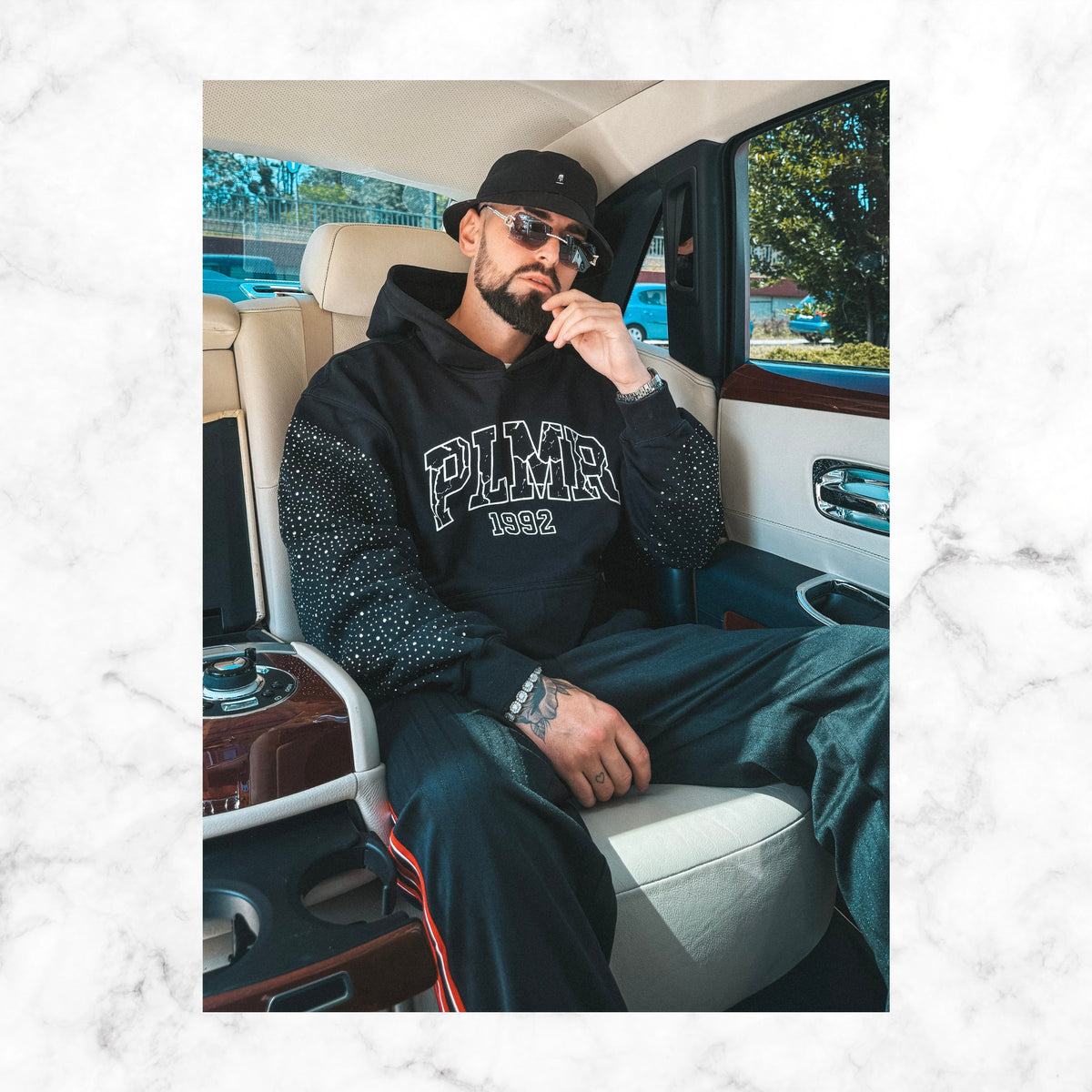 PLMR CRYSTAL HOODIE - LIMITED EDITION
