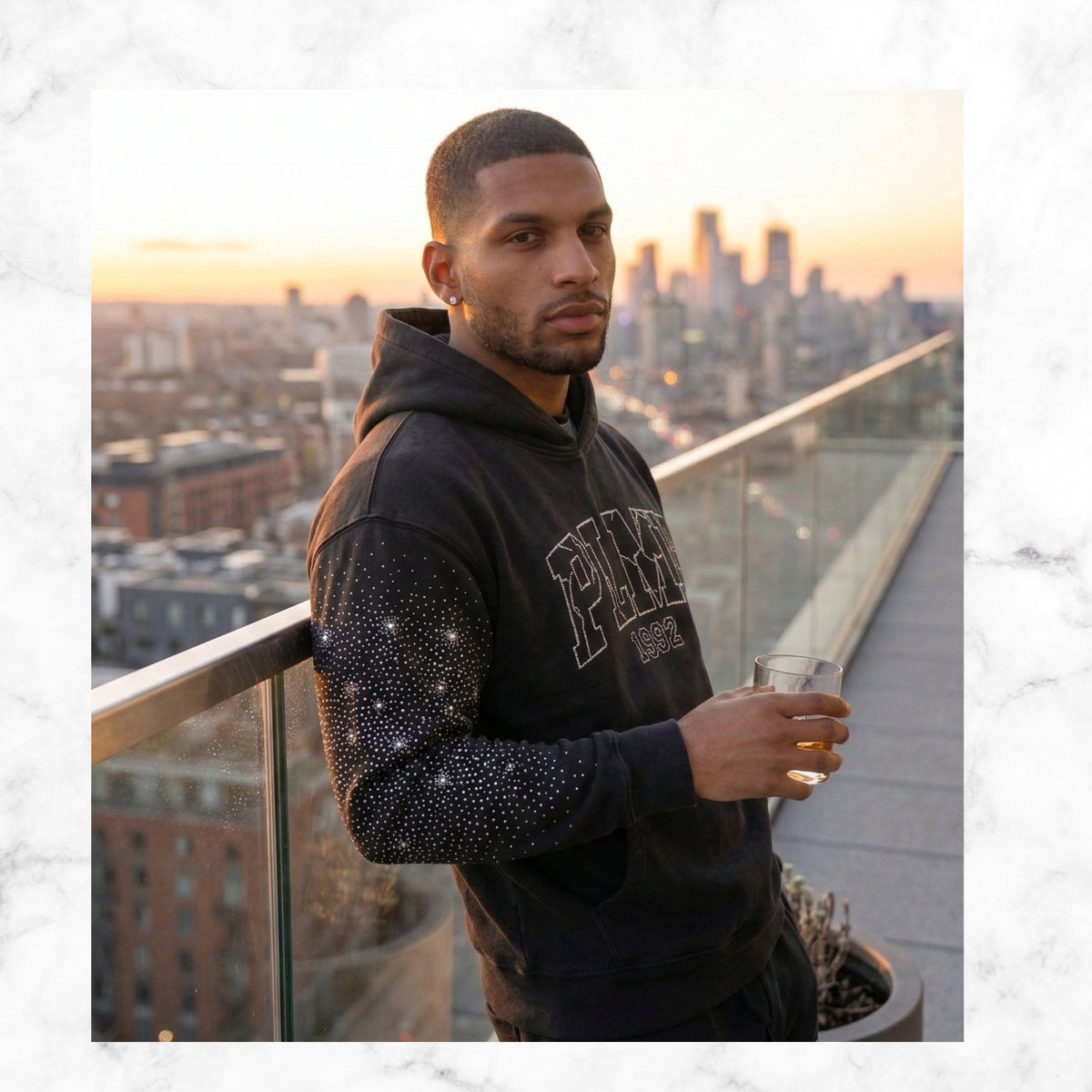 PLMR CRYSTAL HOODIE - LIMITED EDITION