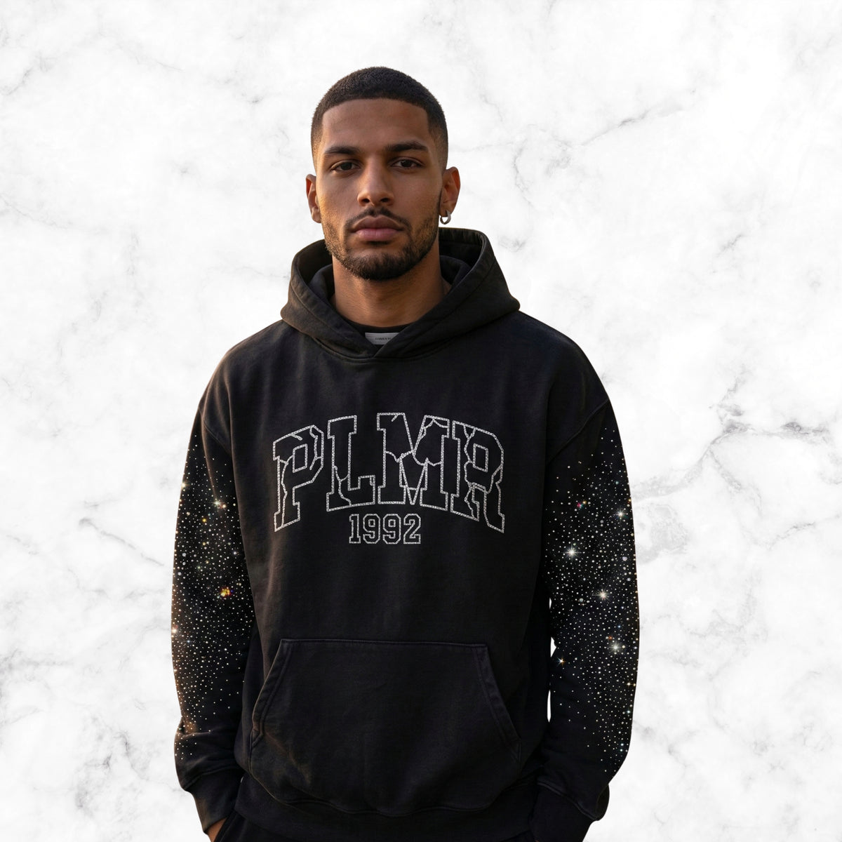 PLMR CRYSTAL HOODIE - LIMITED EDITION